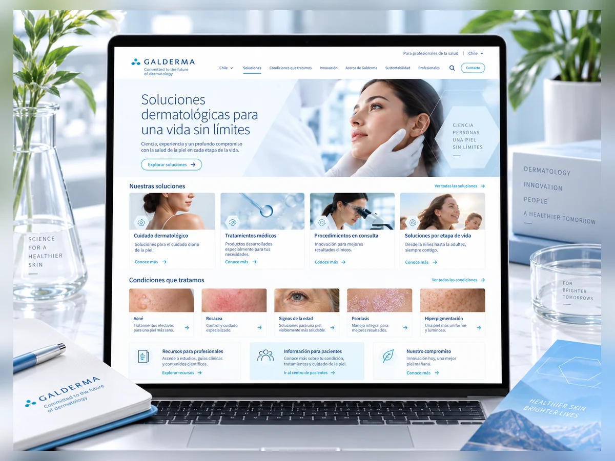 Proyecto web Galderma
