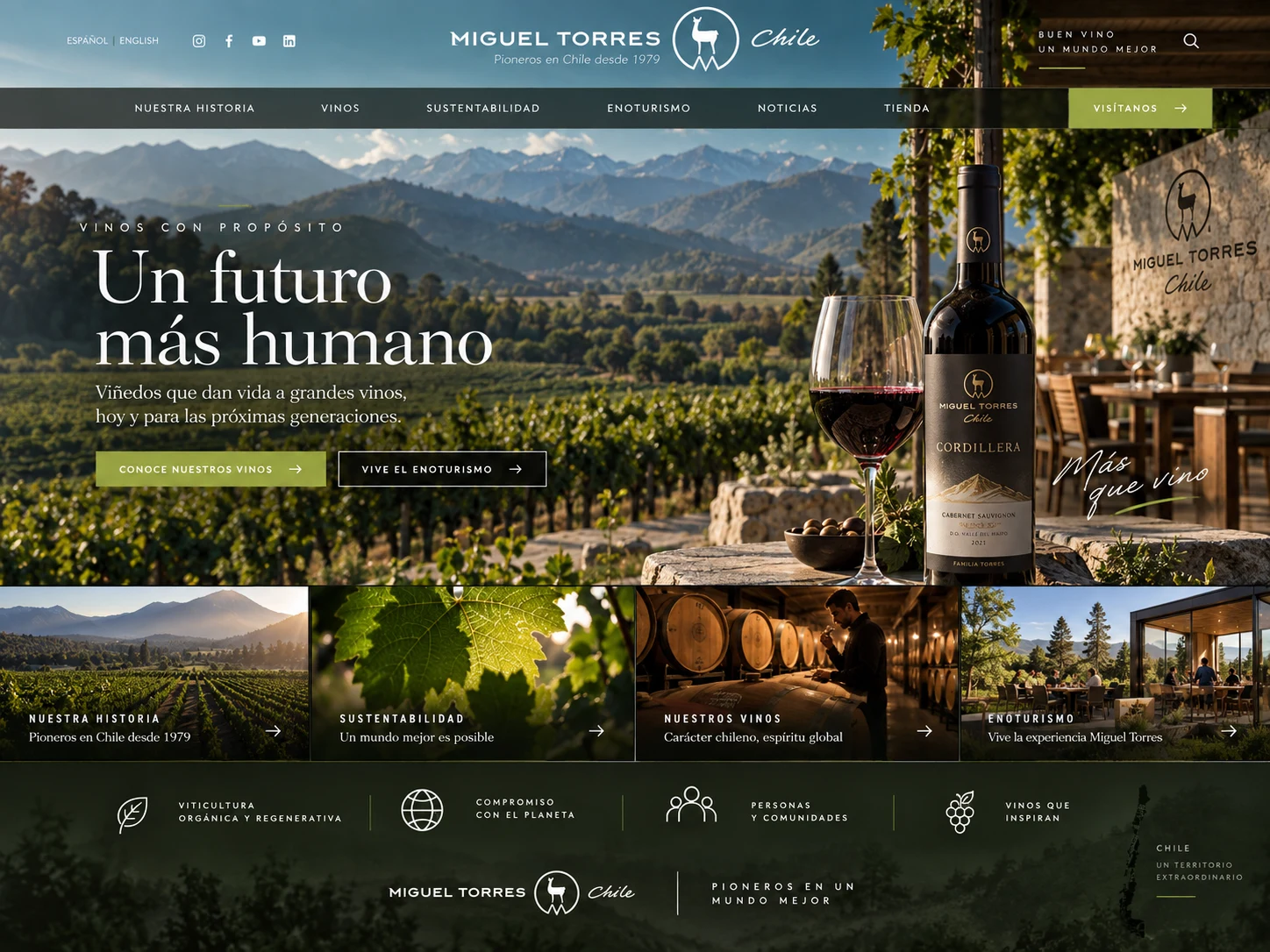 Proyecto web Miguel Torres Chile
